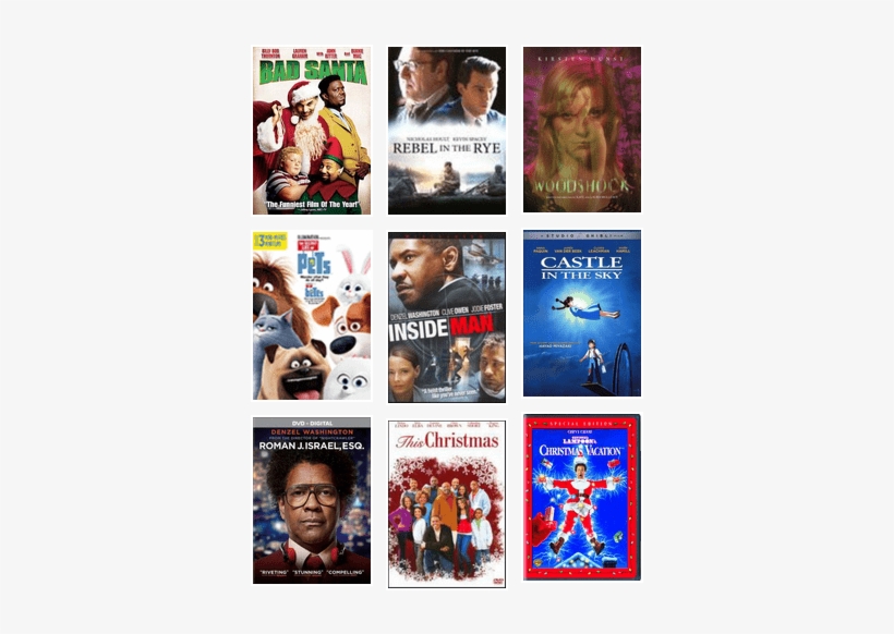 @the Reviewer Of The Hamilton Public Library Teen Review - Bad Santa (condition: Very Good), transparent png download