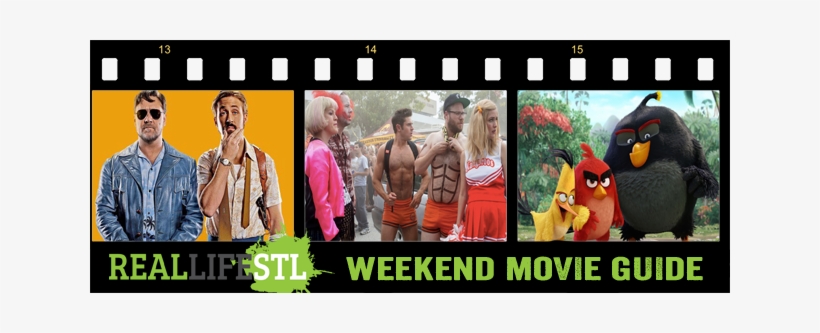 Neighbors 2, Angry Bird And The Nice Guys Open In Theaters - Nice Guys, transparent png download