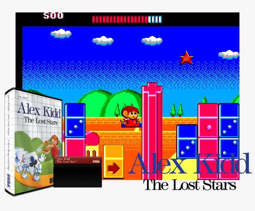 Alex Kidd - Alex Kidd The Lost Stars, transparent png download