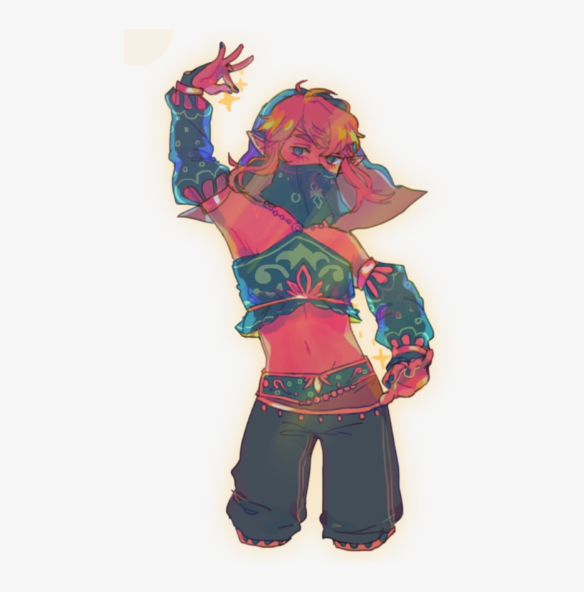 Im Sweaty Legend Of Zelda Breath Of The Wild Yiga Fanart Transparent Png 493x750 Free Download On Nicepng