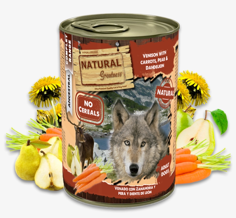 *guía De Alimentación Orientativa - Natural Greatness Rabbit And Duck With Apple, Peach, transparent png download