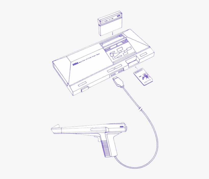 Phantasy Star On The Sega Master System - Firearm, transparent png download