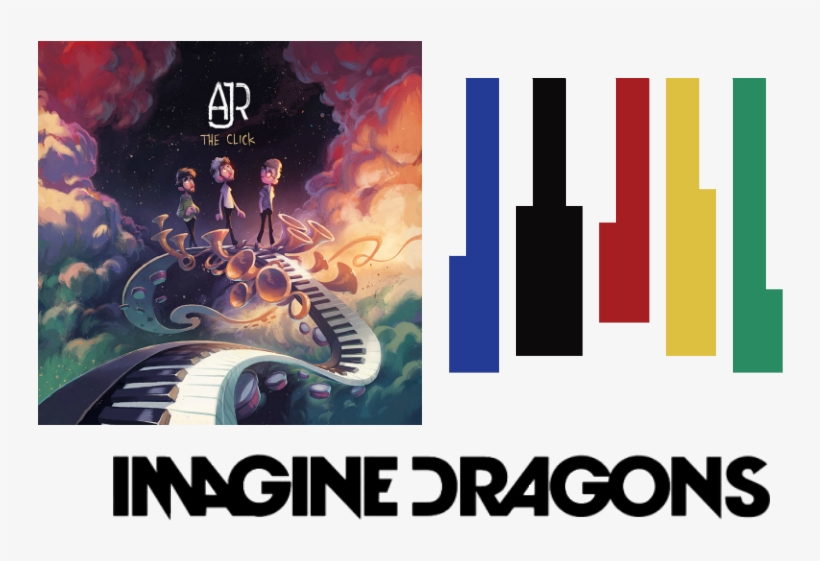 My Favorite Bands Now Are Imagine Dragons, Ajr, And - Click, transparent png download