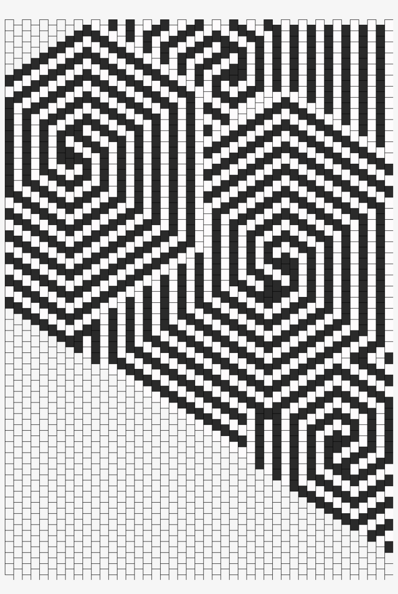 Optical Illusion Hood Bead Pattern - Geometric Optical Illusions Tutorials, transparent png download