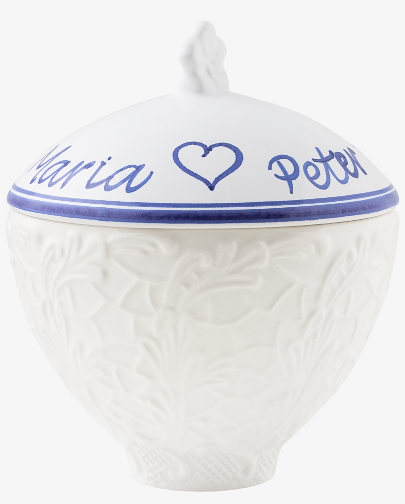 Monogram Bowl With Lid 60 Cl - Ceramic, transparent png download