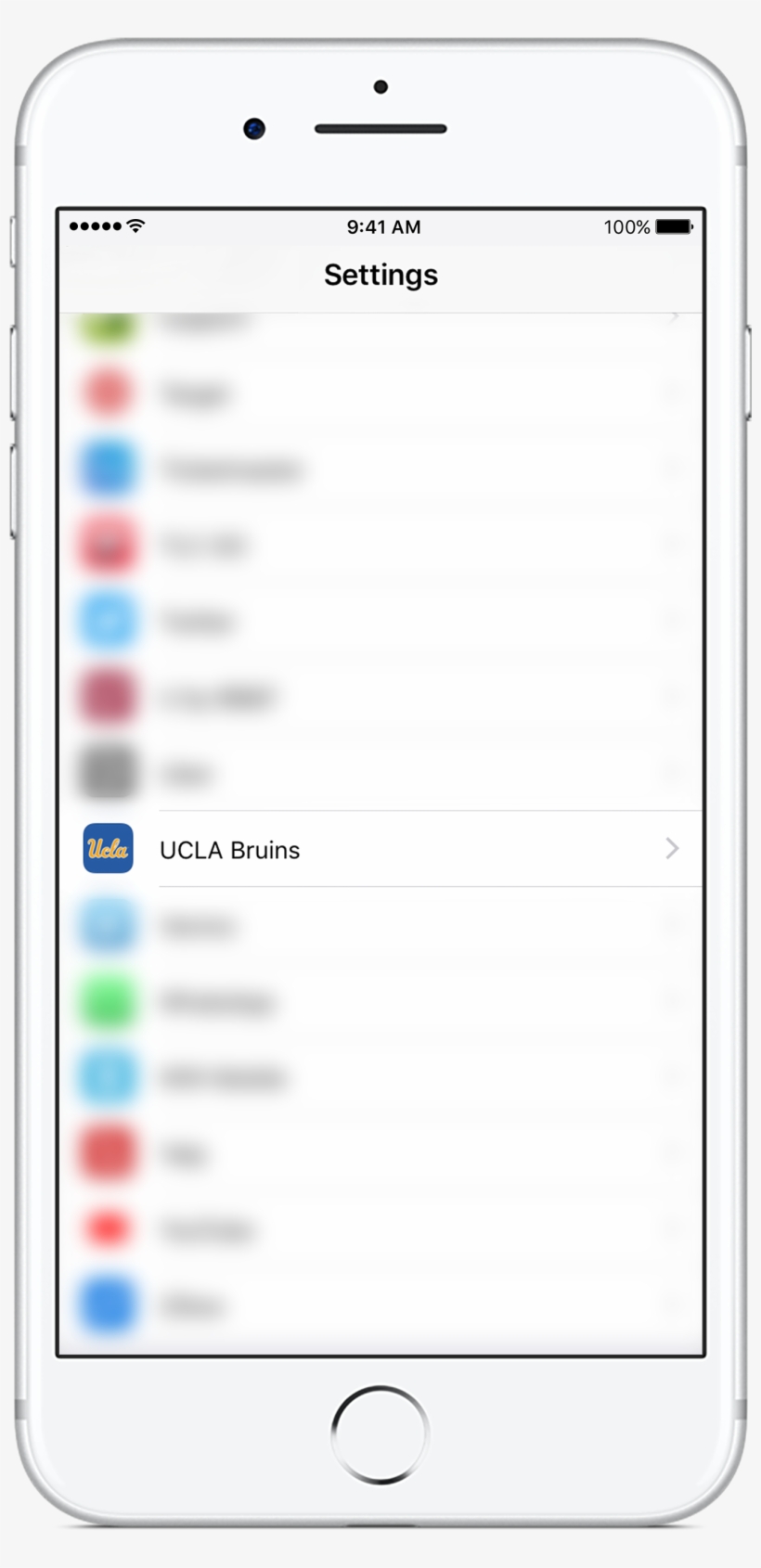Go Into Your Iphone's Settings, Scroll Down And Tap - Mobile App, transparent png download