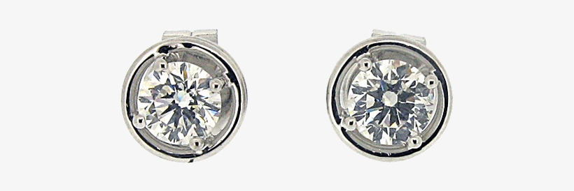 Pendientes Solitarios Diamantes - Jewellery, transparent png download