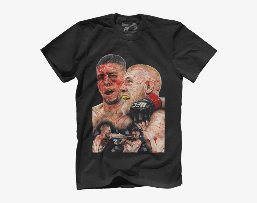 Inked Mcgregor Diaz - Border Wall T Shirt, transparent png download