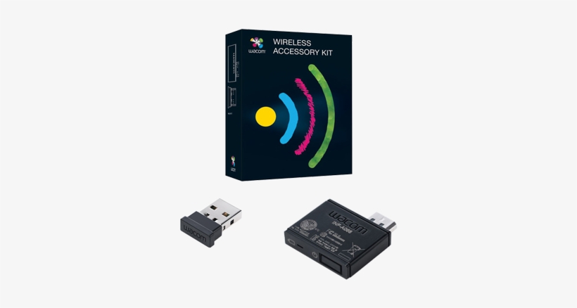 Wacom Wireless Accessory Kit Image - Wacom Ack40401 Wireless Accessory Kit, transparent png download