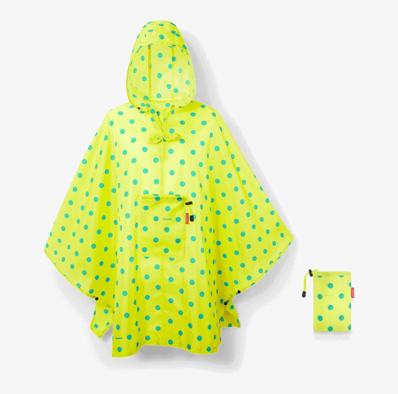 Mini Maxi Poncho Lemon Dots - Reisenthel , Mini Maxi Poncho ,lemon Dots, transparent png download