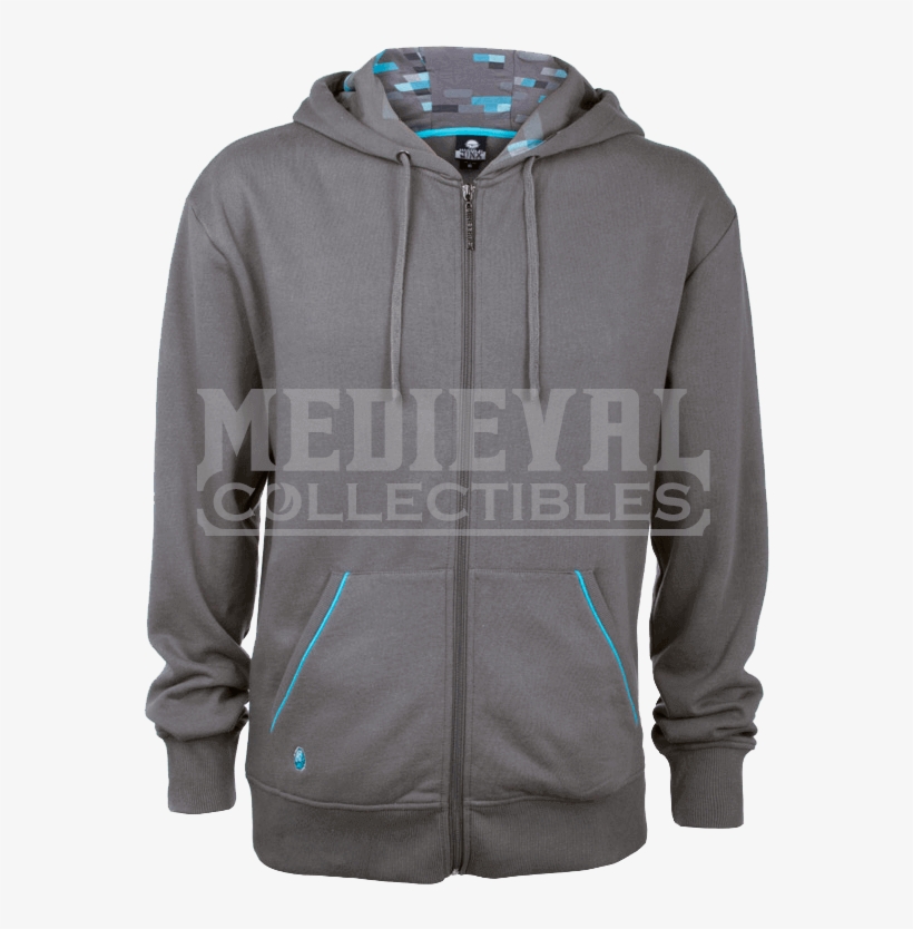 Minecraft Diamond Premium Youth Hoodie, transparent png download