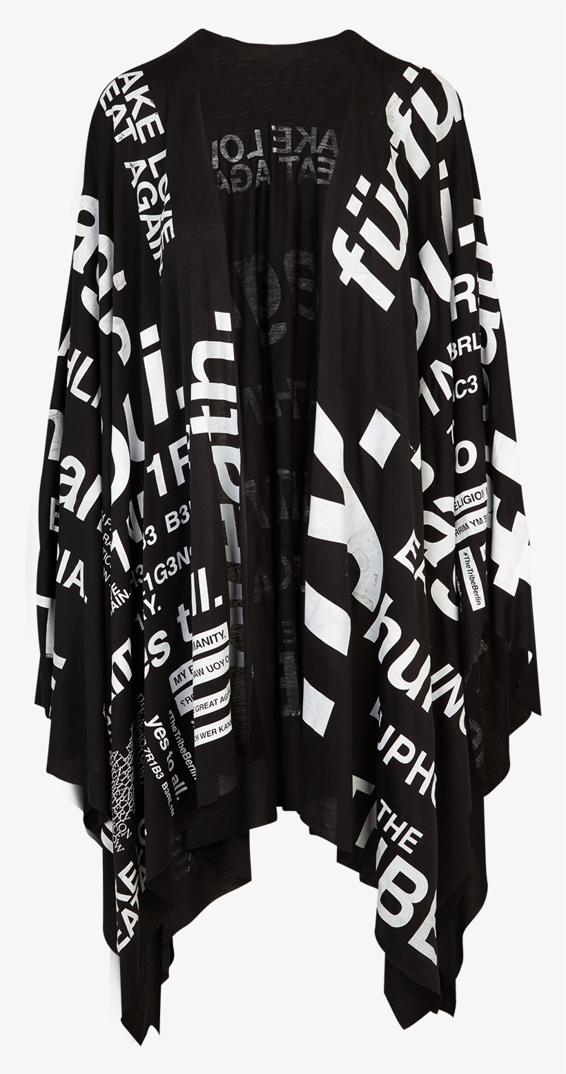 All Over Poncho - Cape, transparent png download