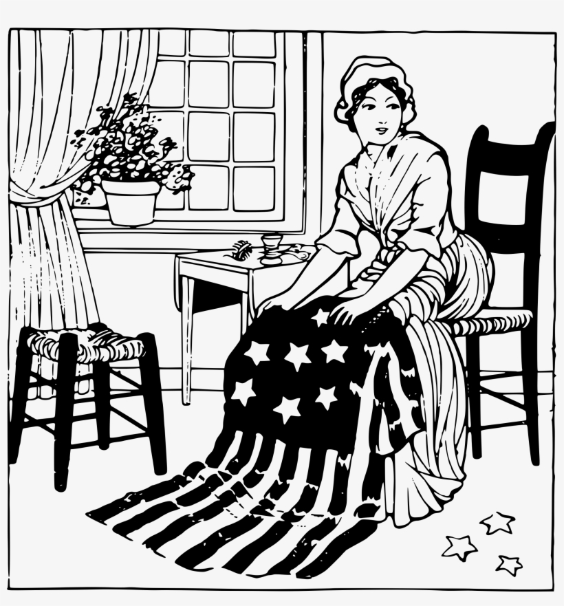 Basic Betsy Ross Icons Png - Betsy Ross Clipart, transparent png download