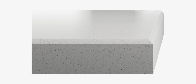 Edge Formats - Stellar Snow - Quartz Yukon Blanco Silestone, transparent png download