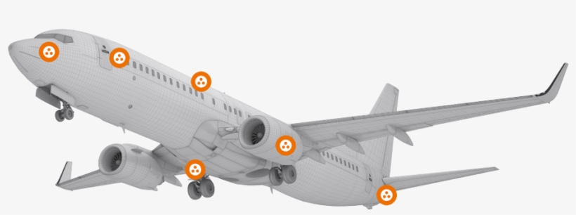 Cannon Commercial Aviation Applications - Boeing 737 Next Generation, transparent png download