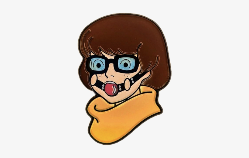 Jinkies Gagged Pin - Gag, transparent png download