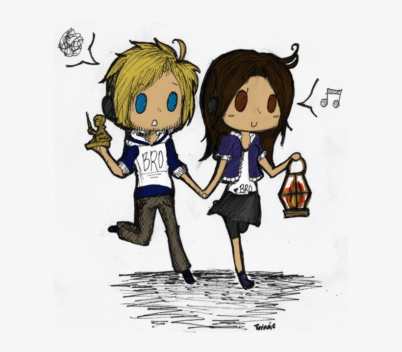 Pewdiepie And Cutiepiemarzia - Marzia Bisognin, transparent png download