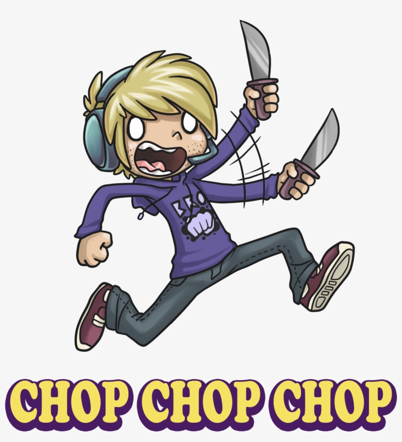 Pewdiepie - Pewdiepie Chop Chop Chop, transparent png download
