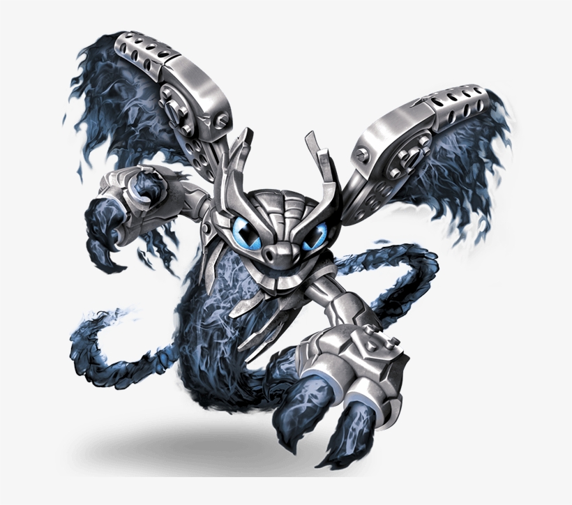 Dark-spitfire - Activision Skylanders Superchargers: Drivers Dark Spitfire, transparent png download
