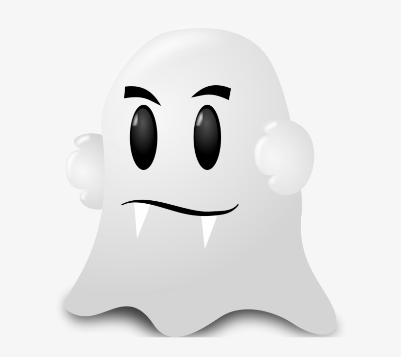 Free Vector Halloween Icon - Ghost Vampire, transparent png download