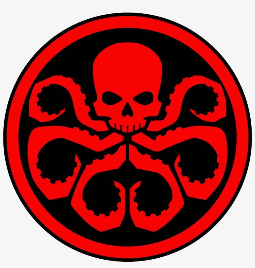 20150524063701 Marvel Logo, Marvel Dc, Marvel Comics, - Hydra Marvel, transparent png download