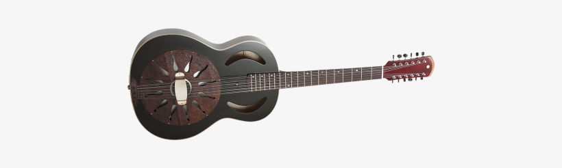 Reso Sun 12 String Acoustic Baritone Resonator Guitar - Resonator Guitar, transparent png download