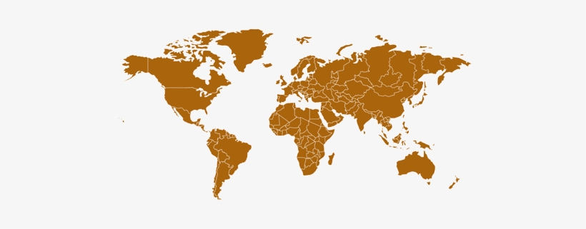 Mexico - World Map, transparent png download