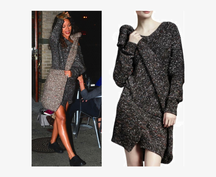 Rihanna Wins Fall - Stella Mccartney Knitted Bag, transparent png download