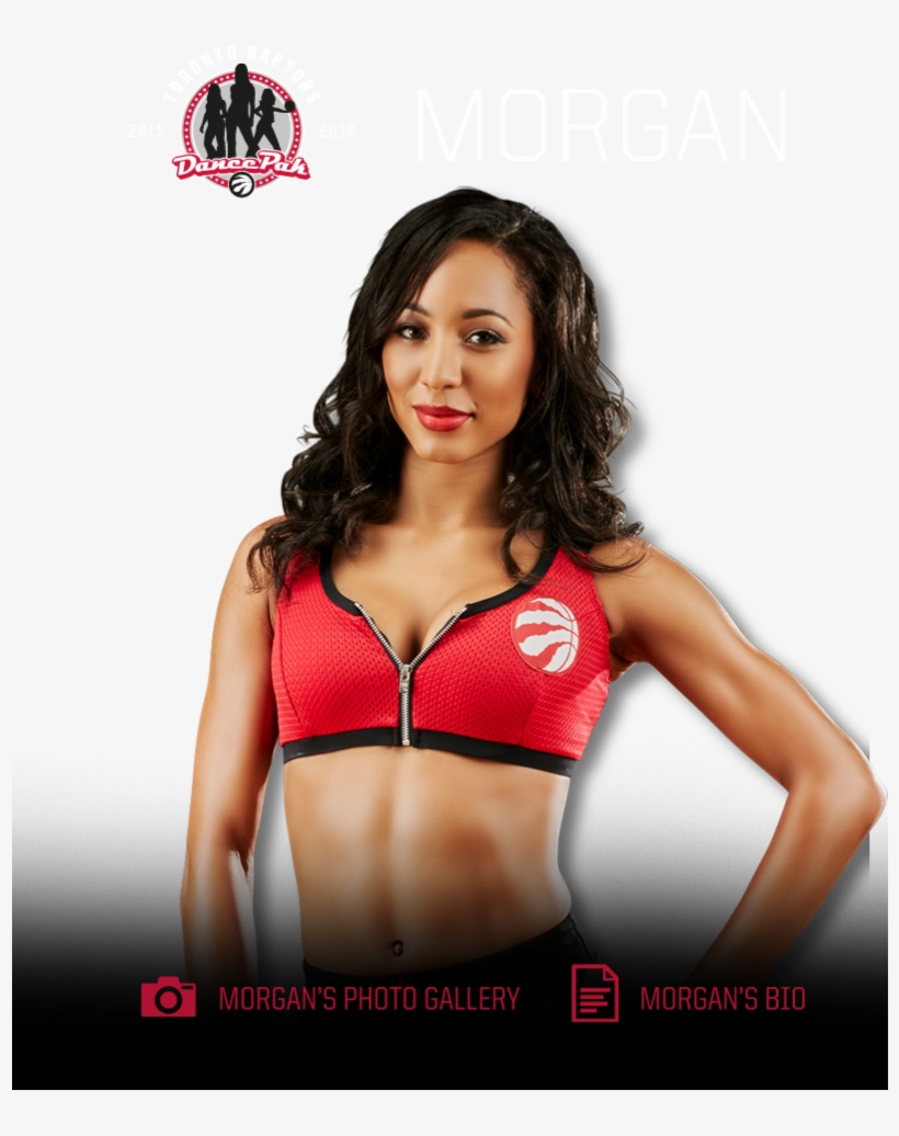 Morgan Dancer Toronto Raptors, transparent png download