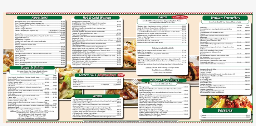 View Full Menu » - Sal's Pizza & Pasta, transparent png download