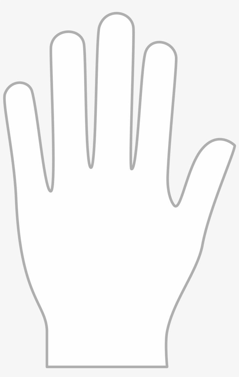 Big Image - Hand Shape, transparent png download