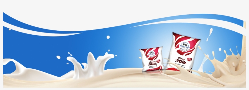 Fresf Milk Banner - Curd Banner, transparent png download