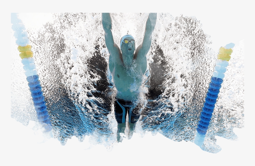 03 Michael Phelps En Una Semifina De 200 M En 2016 - United States Of America, transparent png download