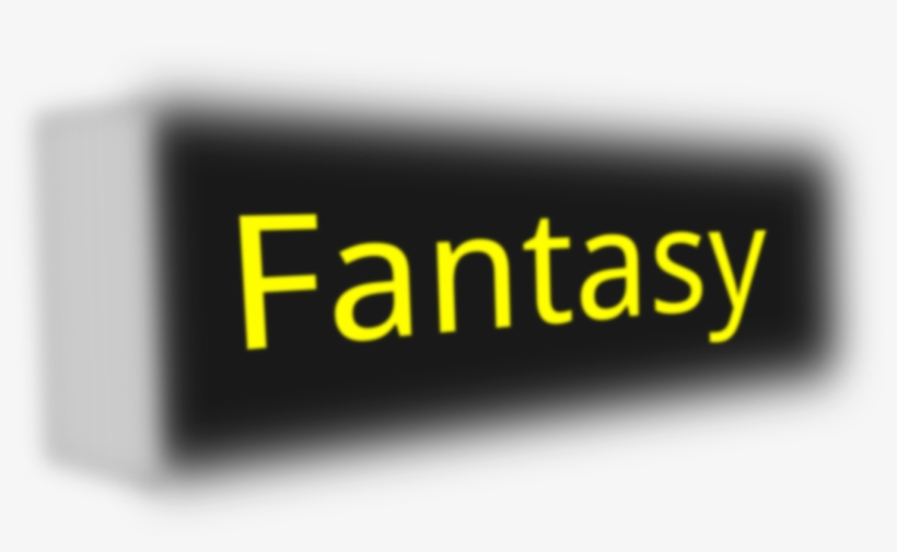 Fantasy Fiction Logo Microsoft Word Literary Genre - Fantasy Genre Clipart, transparent png download