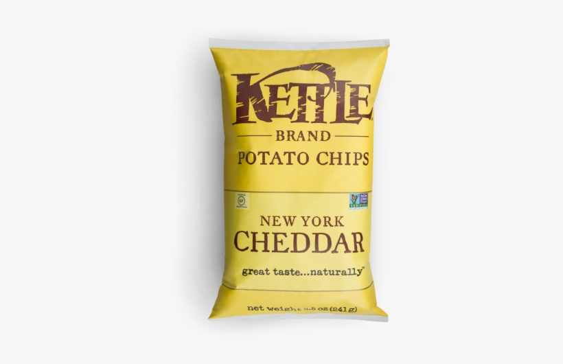New York Cheddar - New York Cheddar Chips Kettle Brand, transparent png download