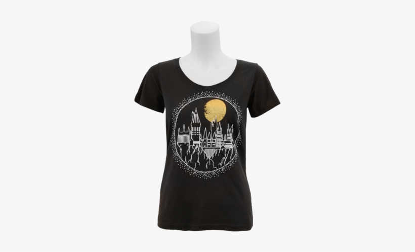 Harry Potter T-shirt Circular Hogwarts Size Xl, transparent png download