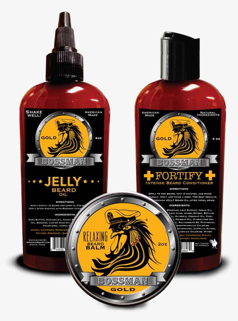 Essentials Care Package - Bossman Beard Essentials Care Package - Fortify Conditioner,, transparent png download