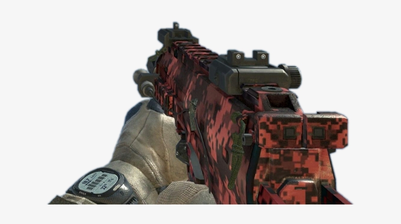Unlocked At Level 4 In Black Ops 2, The Mp7 Has A Magazine - コール オブ デューティ ブラック オプス 4 銃, transparent png download