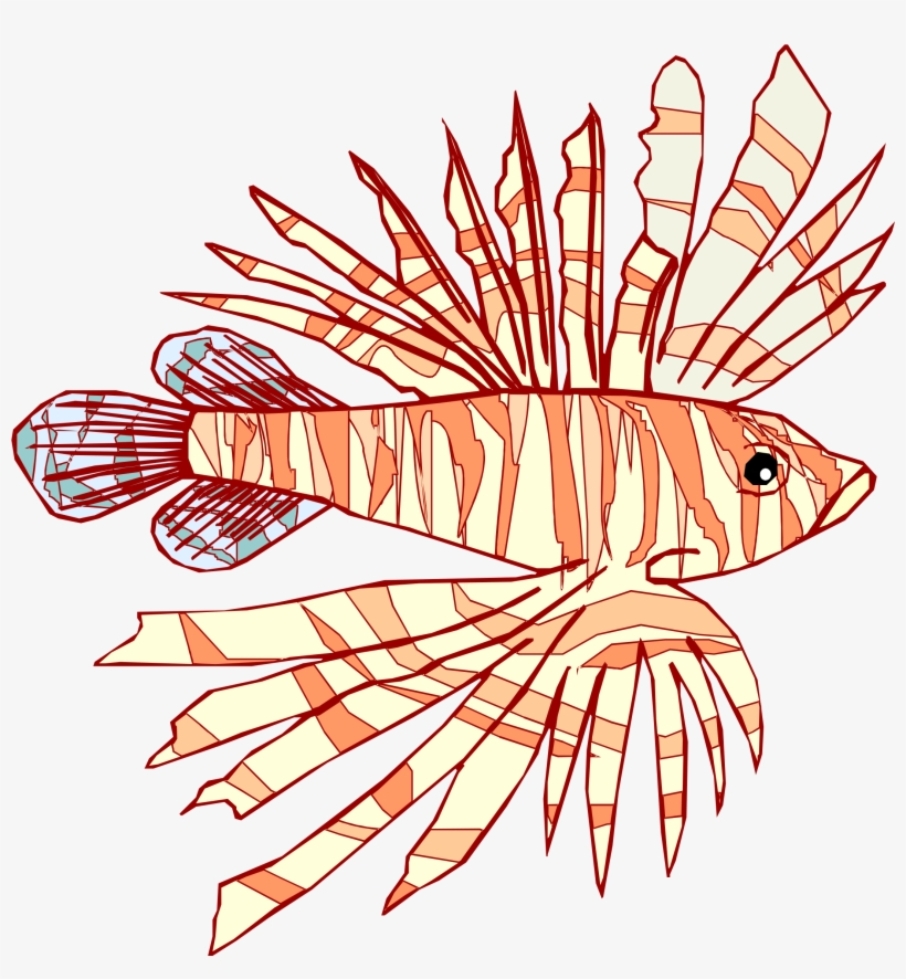 Lionfish, transparent png download