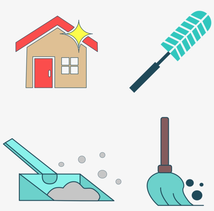 House Cleaning Icons Affinity Designer Vector Icon - Cleaning, transparent png download