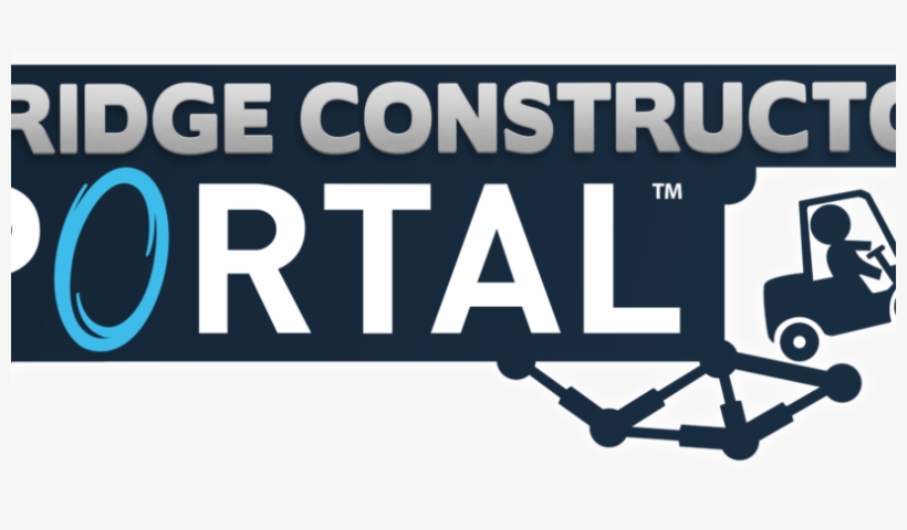 Bridge Constructor Portal Logo - Bridge Constructor Portal Png, transparent png download