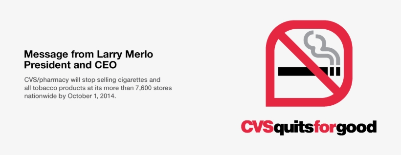 Cvs Quits For Good Http - Cvs Pharmacy, transparent png download