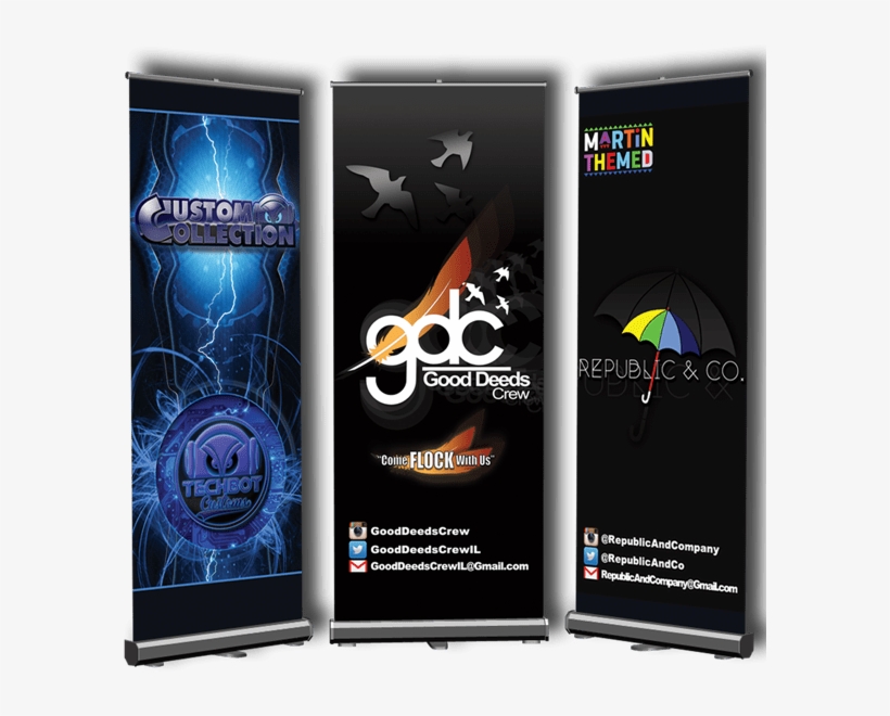 Retractable Banners - Banner, transparent png download