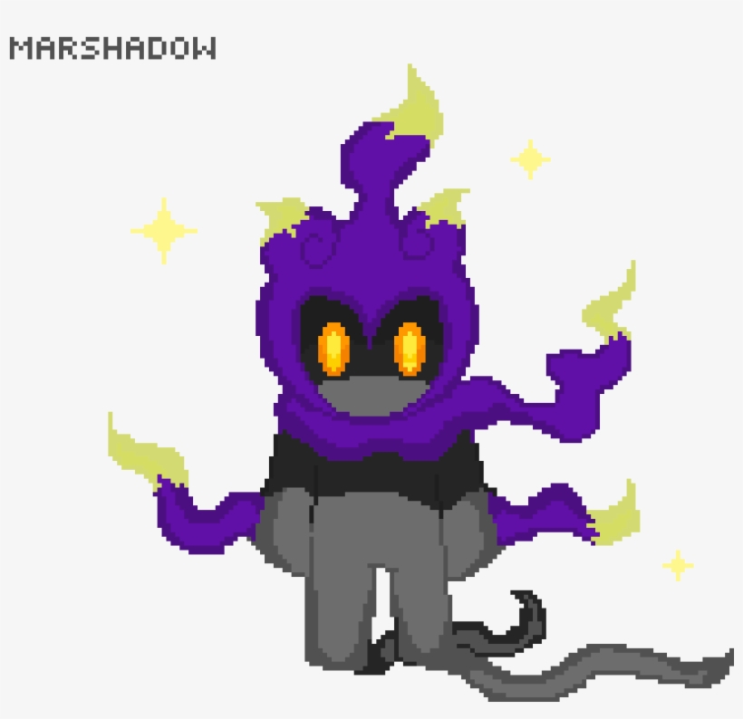 Marshadow - Illustration, transparent png download