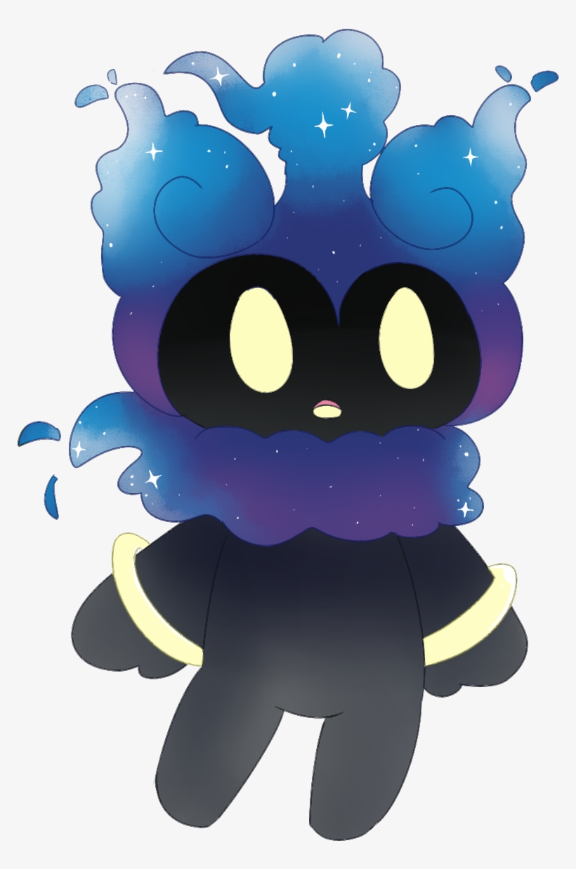 “i Drew A Cosmog/marshadow Fusion Out Of Stress Relief - Marshadow Fusion Cosmog, transparent png download