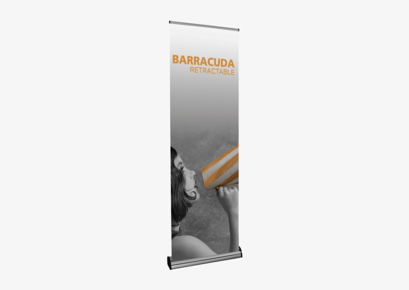 Retractable Banner Stands - Barracuda 800 - Retractable Banner Stand - Kit 3, transparent png download