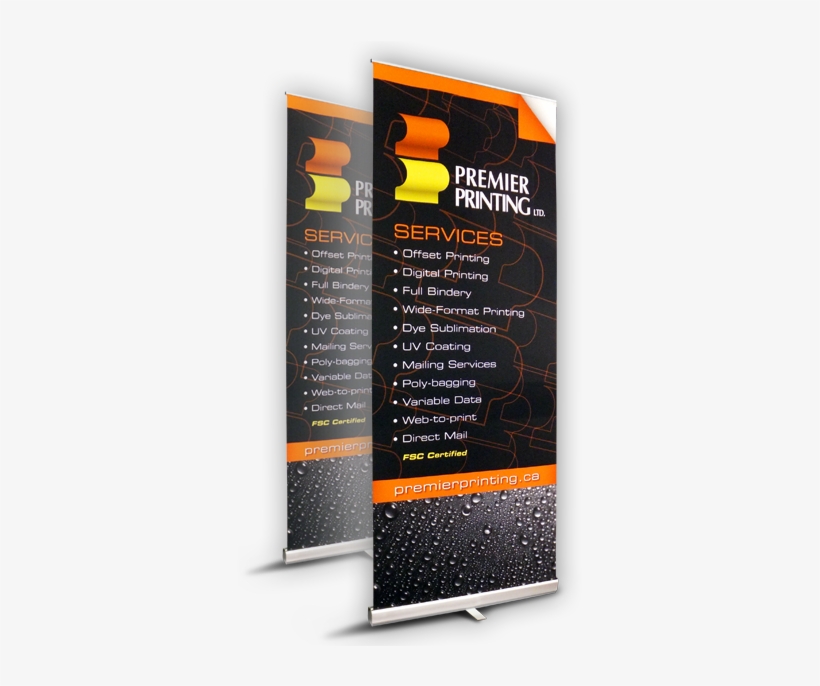 Retractable Banner Stands Are An Excellent Way To Promote - Textile, transparent png download