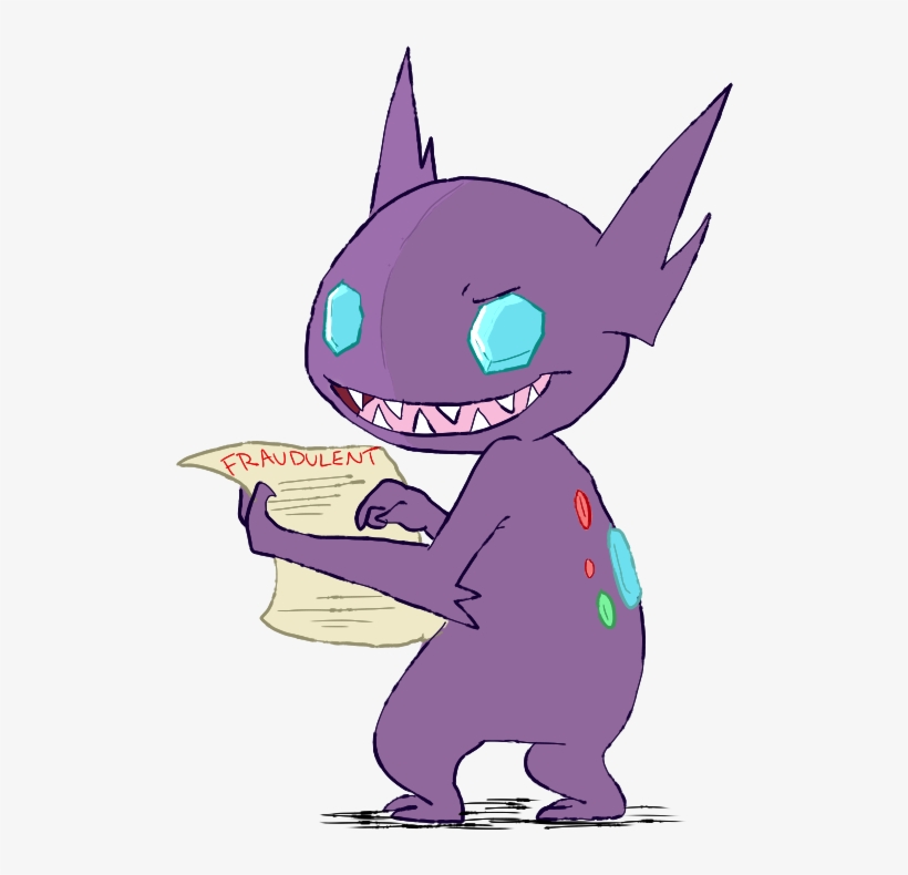 “sableye Has Committed Tax Fraud" Is One Of My Favorite - Tax Evasion, transparent png download