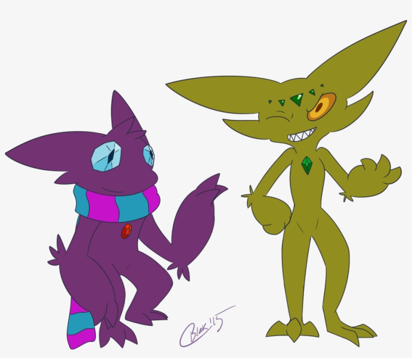 Ayyy Here Are Some Sableye - Cartoon, transparent png download