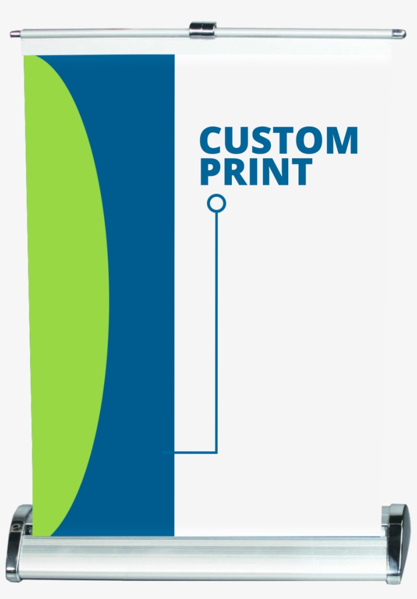 Custom Table Top Select Retractable Banner - Banner, transparent png download